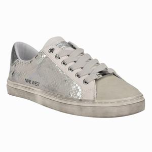 Nine West Best Sneakers - Silver - Ireland (TI0527439)